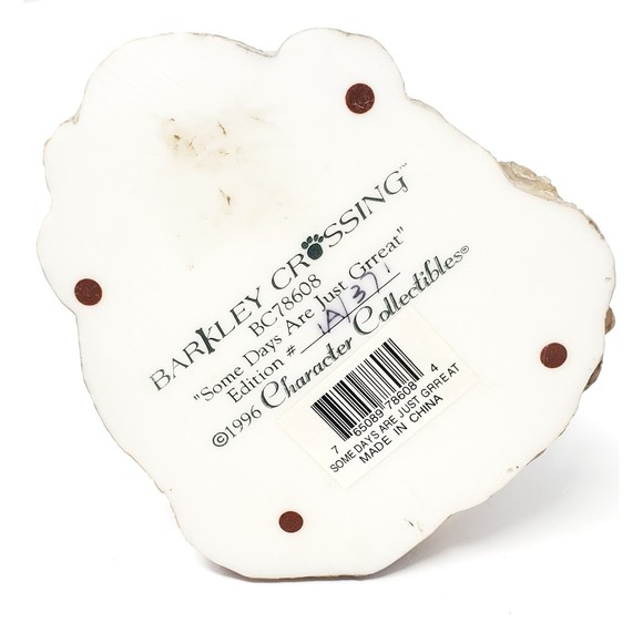 Vintage Barkley Crossing #BC78608 "Some Days Are Just Great" 1996 Bear Fishing - Picture 5 of 6